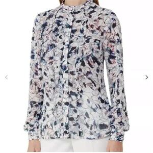 Reiss Women's Floral Print Blouse